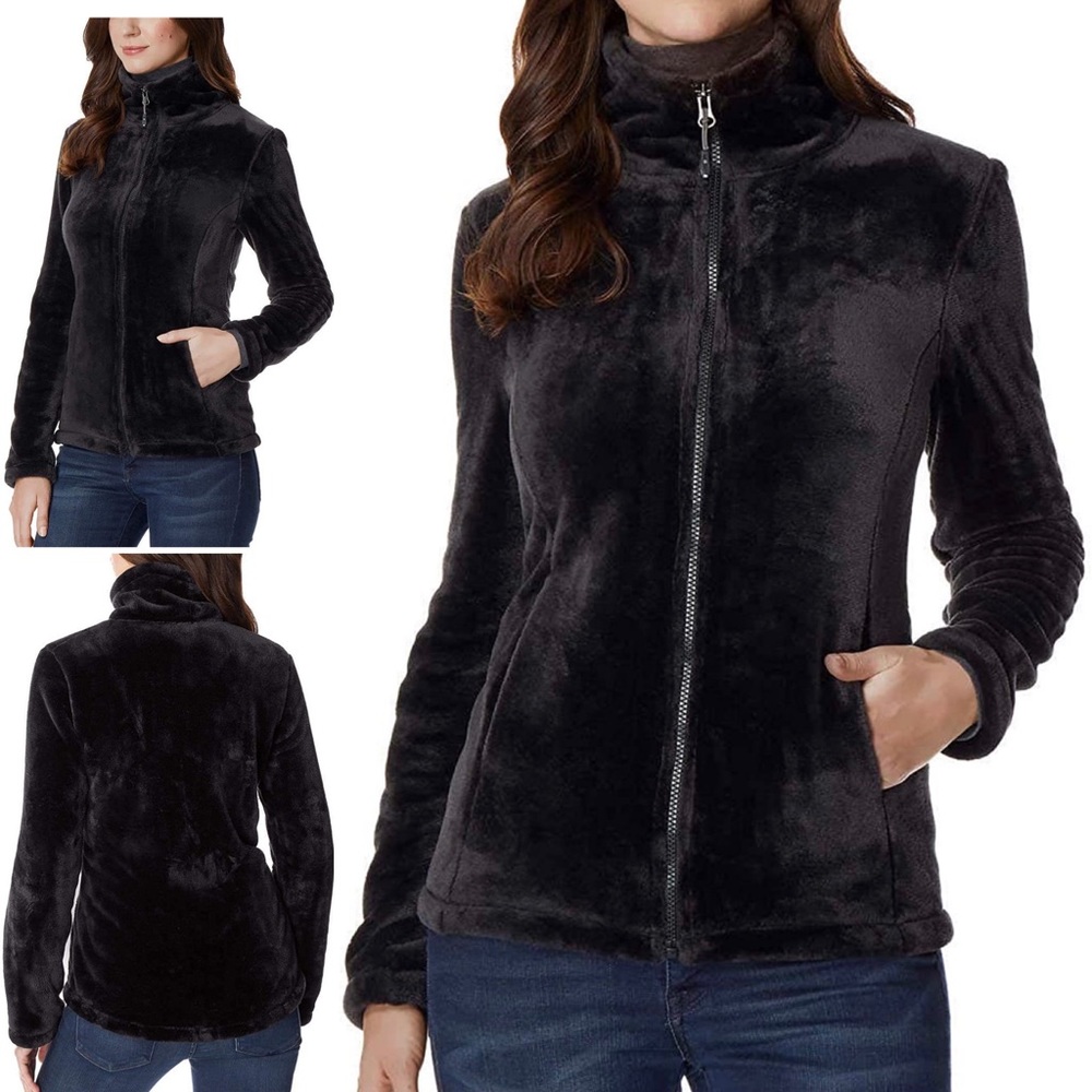 32 Degrees Plush Faux Fur Jacket